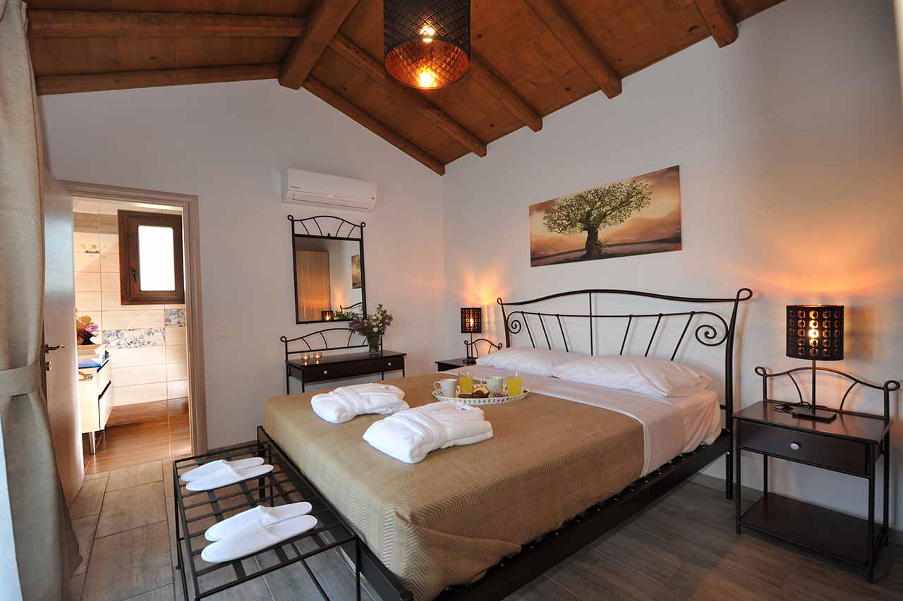 ικαρία olivia villas βίλα πέτρινο φωτογραφία από το υπνοδωμάτιο